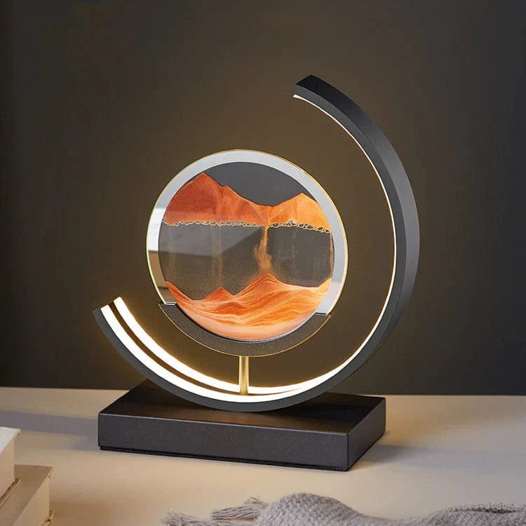 Lampe „Sand der Zeit“.