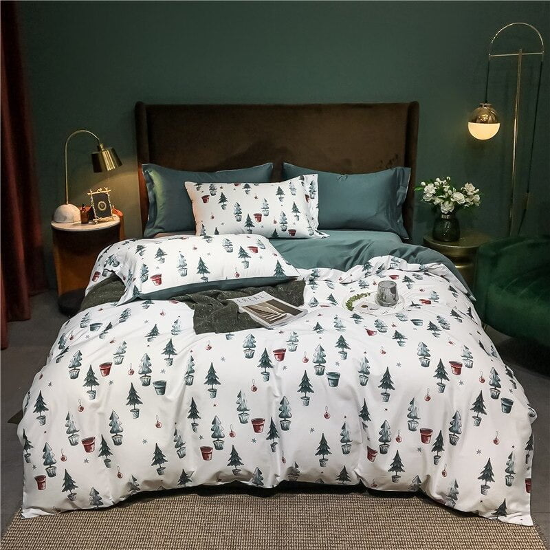 Christmas Milestone Duvet Cover Set (Egyptian Cotton)