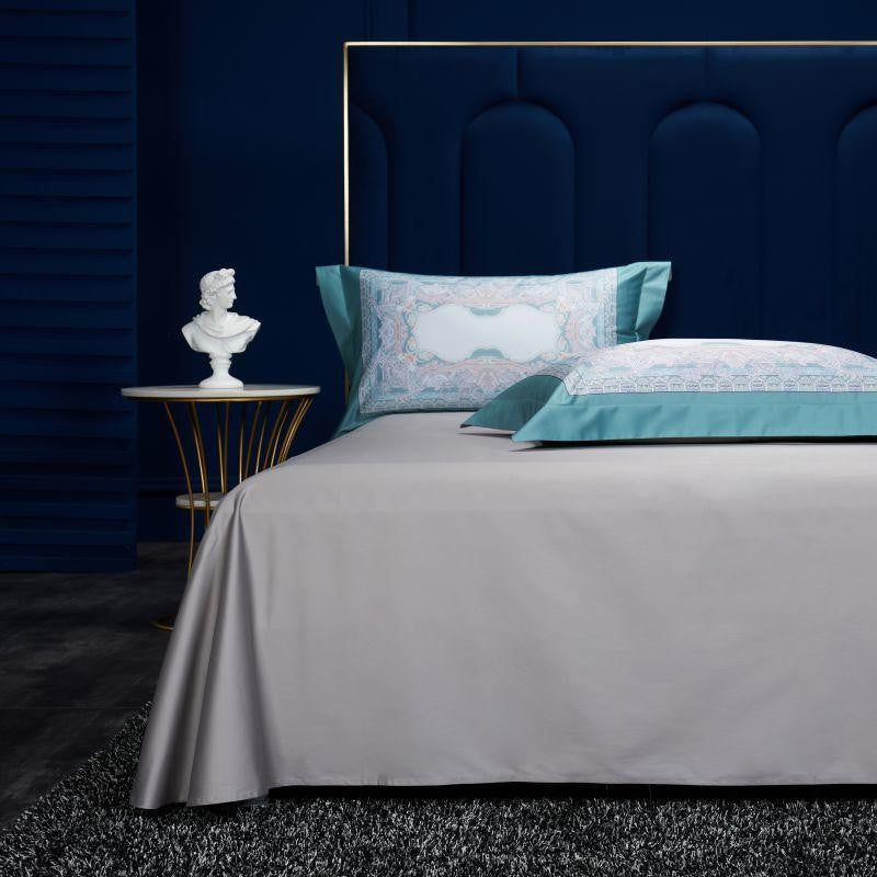 Aurelie Ocean Dreams: Luxurious Silky Egyptian Cotton Bedding Set with Stunning Prints