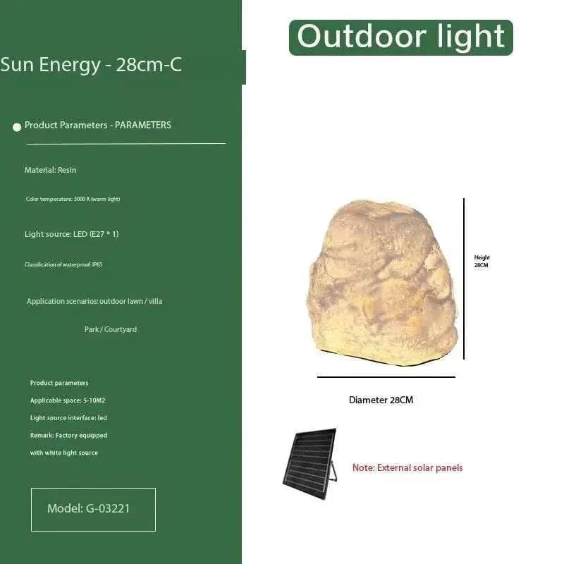 Garden Stone Outdoor Light