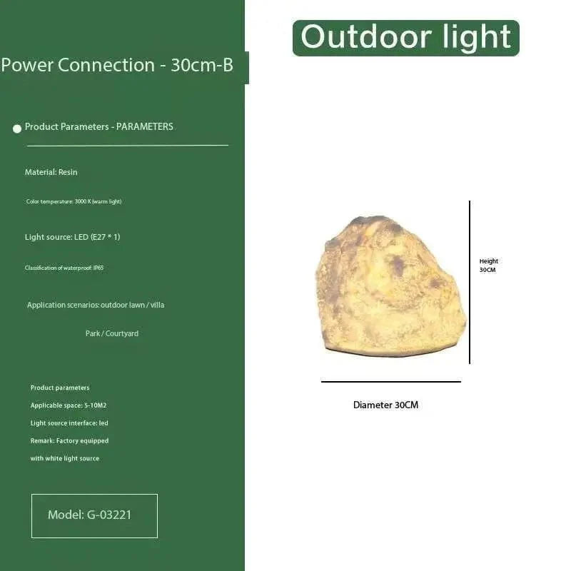 Garden Stone Outdoor Light