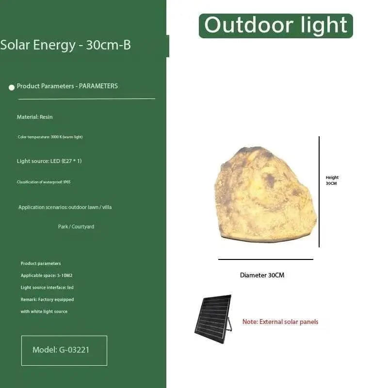 Garden Stone Outdoor Light