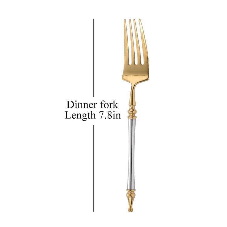 Noble Golden Cutlery Set