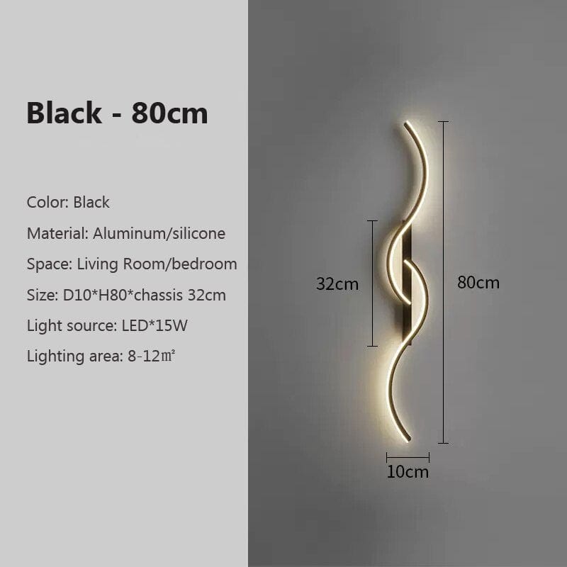 Dua Curve Wall Light