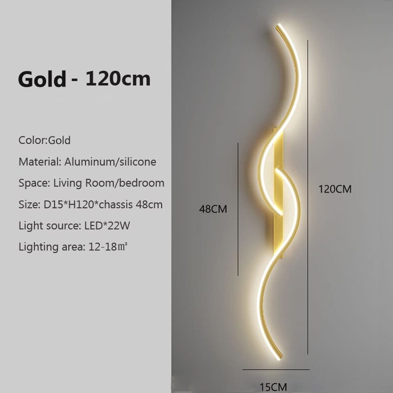 Dua Curve Wall Light